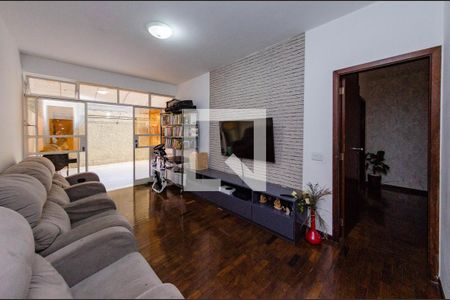 Sala de apartamento à venda com 3 quartos, 119m² em Cidade Jardim, Belo Horizonte