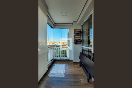 Varanda de apartamento à venda com 2 quartos, 64m² em Vila Homero Thon, Santo André