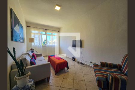 Sala de apartamento para alugar com 1 quarto, 81m² em Aparecida, Santos