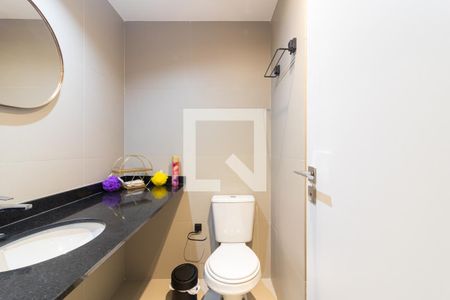 Banheiro de kitnet/studio para alugar com 1 quarto, 28m² em Itaim Bibi, São Paulo
