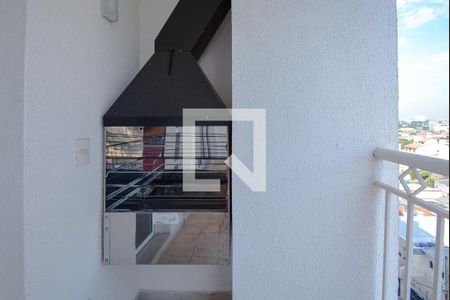 sacada gourmet - churrasqueira de apartamento à venda com 3 quartos, 83m² em Vila Gonçalves, São Bernardo do Campo