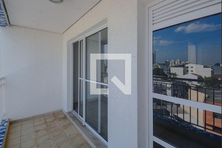 sacada gourmet de apartamento à venda com 3 quartos, 83m² em Vila Gonçalves, São Bernardo do Campo