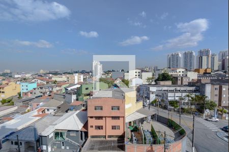 sacada gourmet - vista de apartamento à venda com 3 quartos, 83m² em Vila Gonçalves, São Bernardo do Campo