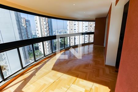 Varanda da Sala de apartamento à venda com 3 quartos, 167m² em Vila Andrade, São Paulo