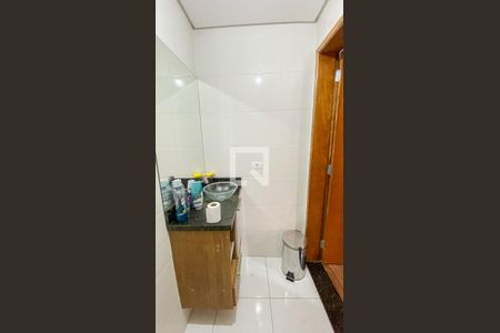 Banheiro Suite de apartamento para alugar com 1 quarto, 50m² em Vila Bela Vista, Santo André