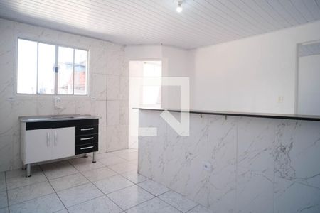 Sala/cozinha de casa para alugar com 1 quarto, 60m² em Vila Araguaia, São Paulo