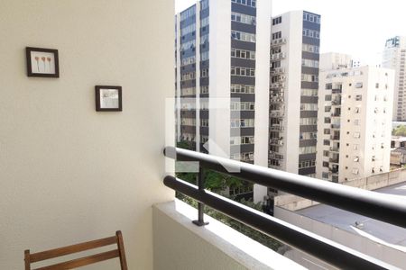 Varanda  de apartamento para alugar com 2 quartos, 57m² em Vila Olímpia, São Paulo