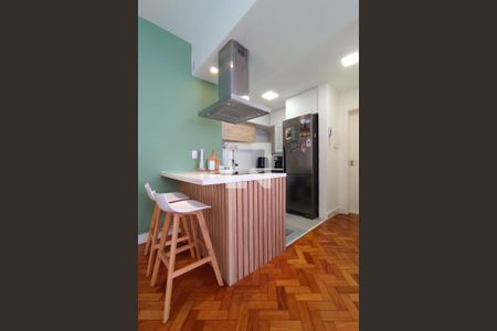 Cozinha americana de apartamento à venda com 1 quarto, 44m² em Copacabana, Rio de Janeiro