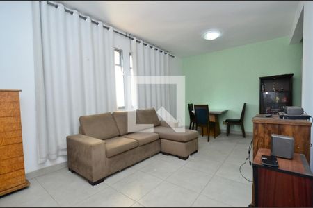 Sala 2 ambientes de apartamento à venda com 3 quartos, 150m² em Funcionários, Belo Horizonte
