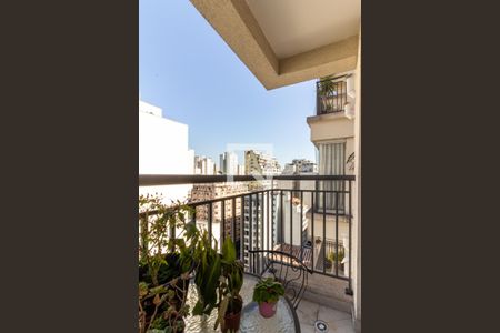 Varanda de apartamento para alugar com 1 quarto, 36m² em Santa Ifigênia, São Paulo