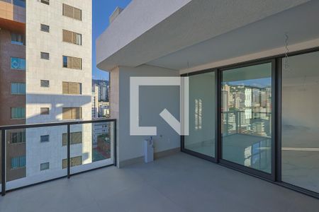 Varanda de apartamento para alugar com 4 quartos, 157m² em Anchieta, Belo Horizonte