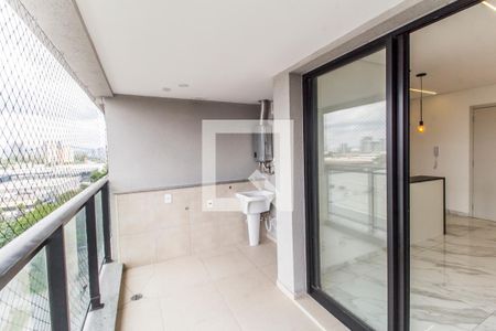 Varanda da Sala de apartamento para alugar com 3 quartos, 87m² em Tamboré, Barueri