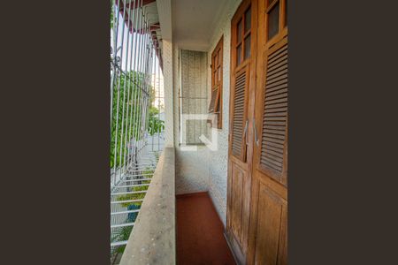 Varanda do Quarto 1 de apartamento para alugar com 3 quartos, 102m² em Rio Comprido, Rio de Janeiro