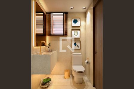 Banheiro 1 de apartamento à venda com 3 quartos, 95m² em Funcionários, Belo Horizonte