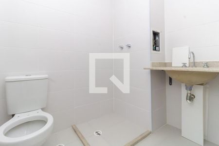 Banheiro de kitnet/studio à venda com 1 quarto, 25m² em Ipiranga, São Paulo