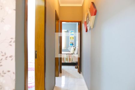Corredor de apartamento à venda com 2 quartos, 90m² em Vila Tibiriçá, Santo André