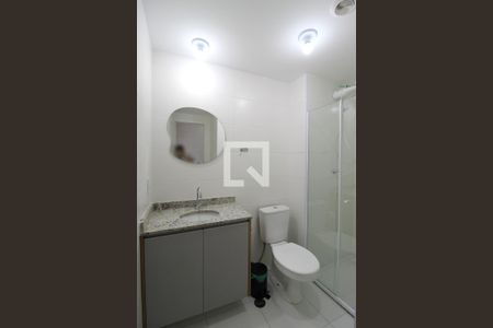 Banheiro de kitnet/studio à venda com 1 quarto, 24m² em Vila Olímpia, São Paulo