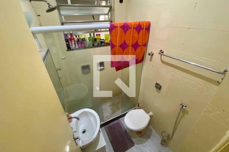 Banheiro de apartamento à venda com 1 quarto, 51m² em Botafogo, Rio de Janeiro