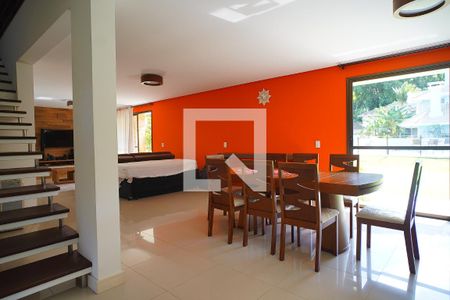 Sala  de casa de condomínio para alugar com 6 quartos, 432m² em Lagoa da Conceição, Florianópolis