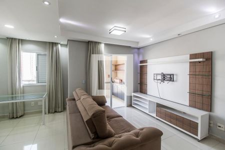 Sala de apartamento à venda com 2 quartos, 80m² em Jardim Tupanci, Barueri