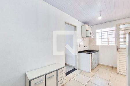 Cozinha / Lavanderia de kitnet/studio para alugar com 1 quarto, 44m² em Parque Res. Flamboyant, São José dos Campos