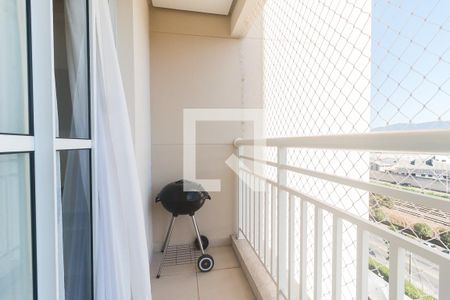 Varanda da Sala de apartamento para alugar com 2 quartos, 86m² em Cezar de Souza, Mogi das Cruzes