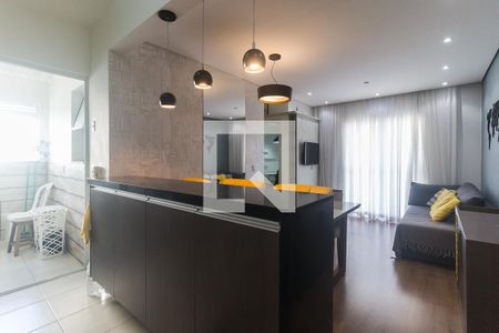Sala/Sala de Jantar de apartamento para alugar com 2 quartos, 86m² em Cezar de Souza, Mogi das Cruzes