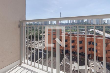 Varanda de apartamento à venda com 1 quarto, 32m² em Jardim Caravelas, São Paulo