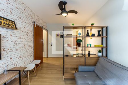 Sala de apartamento para alugar com 2 quartos, 57m² em Vila Buarque, São Paulo