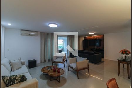 Sala de apartamento à venda com 3 quartos, 191m² em Recreio dos Bandeirantes, Rio de Janeiro