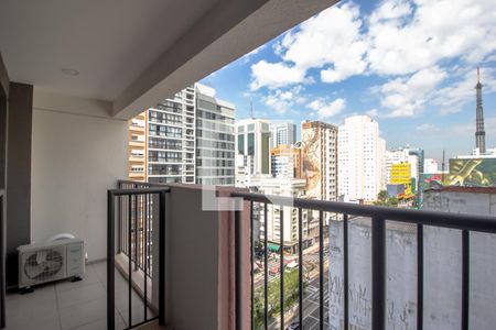 2 Varanda de apartamento para alugar com 1 quarto, 32m² em Consolação, São Paulo
