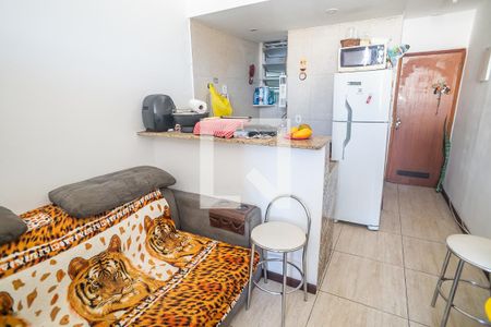 Cozinha Americana de kitnet/studio à venda com 1 quarto, 28m² em Santa Teresa, Rio de Janeiro