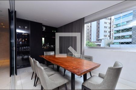 Sala de apartamento à venda com 2 quartos, 100m² em Sion, Belo Horizonte