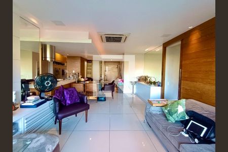 Sala de apartamento à venda com 2 quartos, 100m² em Lagoa, Rio de Janeiro