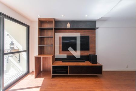 Sala de apartamento para alugar com 2 quartos, 58m² em Cidade Monções, São Paulo