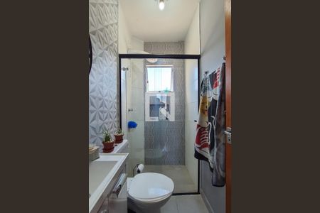 Banheiro de apartamento à venda com 1 quarto, 36m² em Vila Aurora (zona Norte), São Paulo