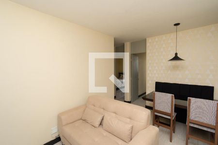 Sala de apartamento à venda com 2 quartos, 48m² em Eldorado, Contagem