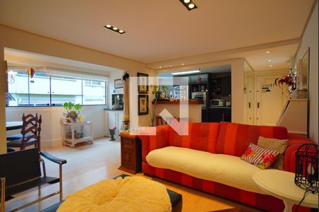 Sala de apartamento à venda com 4 quartos, 114m² em São João, Porto Alegre