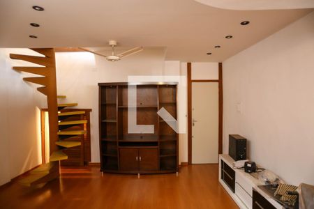 Sala de TV de apartamento à venda com 3 quartos, 160m² em São Pedro, Belo Horizonte
