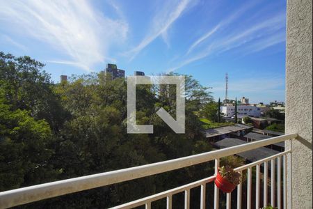 Varanda -Vista de apartamento à venda com 2 quartos, 73m² em Morro Santana, Porto Alegre