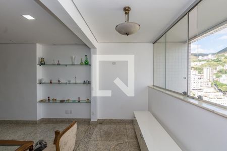 Sala 1 de apartamento à venda com 4 quartos, 222m² em Buritis, Belo Horizonte