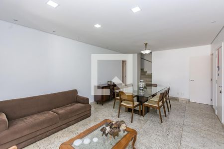 Sala 1 de apartamento à venda com 4 quartos, 222m² em Buritis, Belo Horizonte