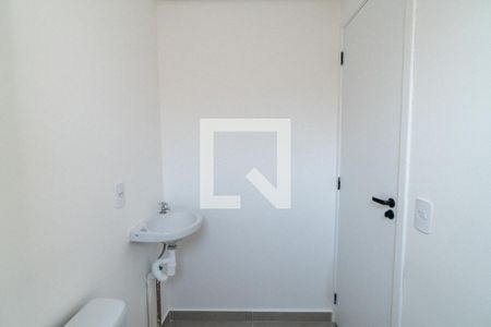 Banheiro de kitnet/studio à venda com 1 quarto, 24m² em Vila Parque Jabaquara, São Paulo