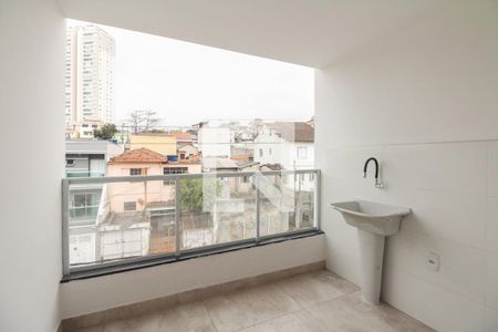 Varanda e Área de Serviço  de apartamento para alugar com 2 quartos, 38m² em Vila Carrao, São Paulo