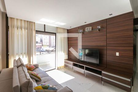 Sala de apartamento à venda com 3 quartos, 120m² em Nova Suíça, Belo Horizonte