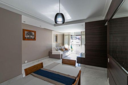 Sala de apartamento à venda com 3 quartos, 120m² em Nova Suíça, Belo Horizonte