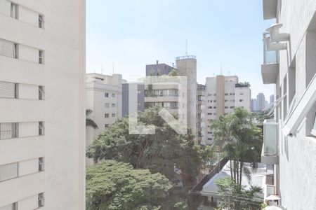 Varanda da Sala de apartamento para alugar com 2 quartos, 68m² em Brooklin Novo, São Paulo