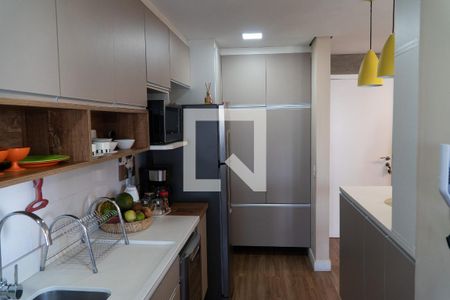 Cozinha de apartamento à venda com 2 quartos, 58m² em Vila Andrade, São Paulo