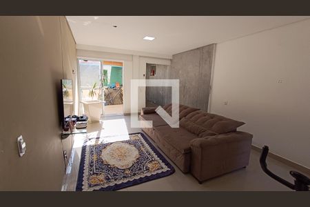 Sala de casa de condomínio para alugar com 2 quartos, 125m² em Vila Jardini, Sorocaba