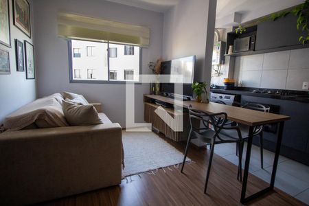 Sala de apartamento à venda com 1 quarto, 30m² em Várzea da Barra Funda, São Paulo